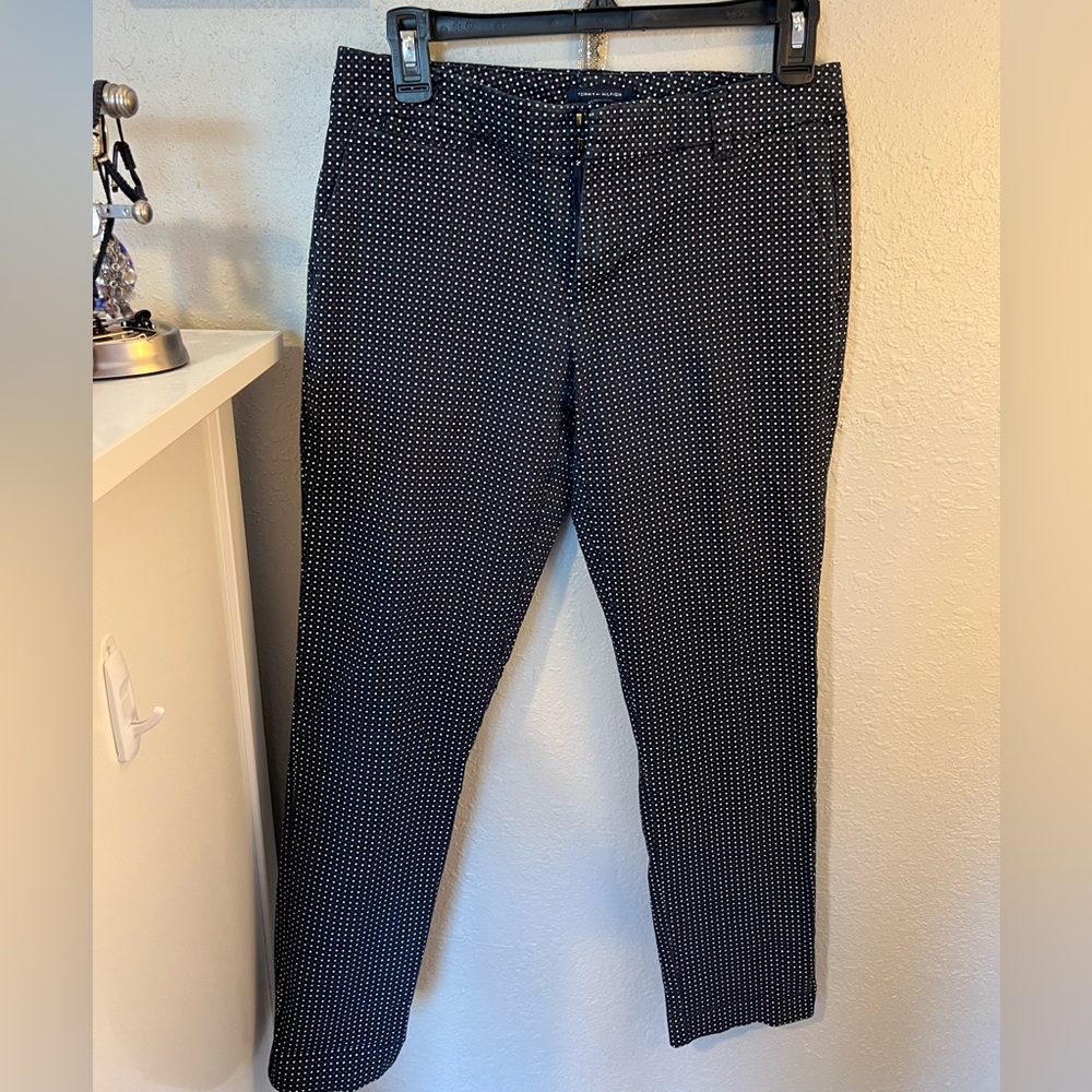 Tommy Hilfiger blue red and white polka dot pants